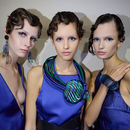 makeup on eyelids Armani beauty