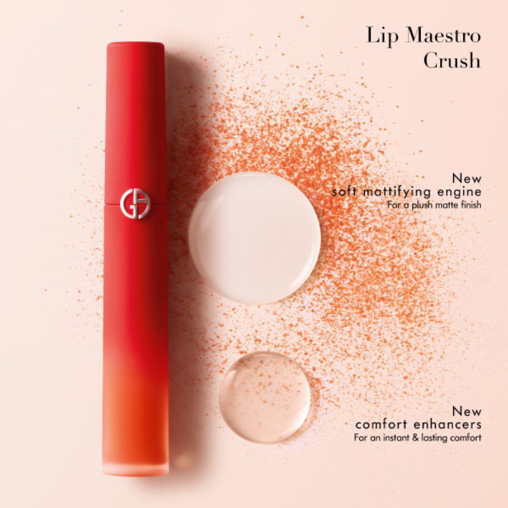 Lip Maestro Crush Soft Matte Lipstick Armani beauty Australia