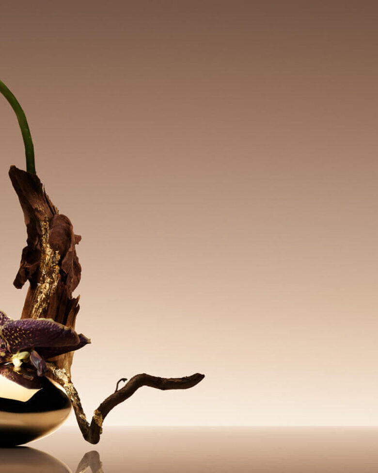 Product image of Cuir Nu fragrance by Armani/Prive followed by a ikebana
