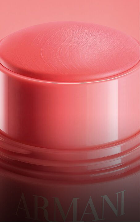 Armani Blush cream-to-powder blush showcasing the Dolci Makeup soft-touch stick design