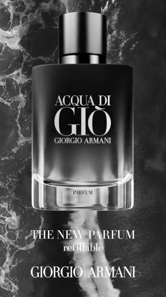 Gio armani black shop