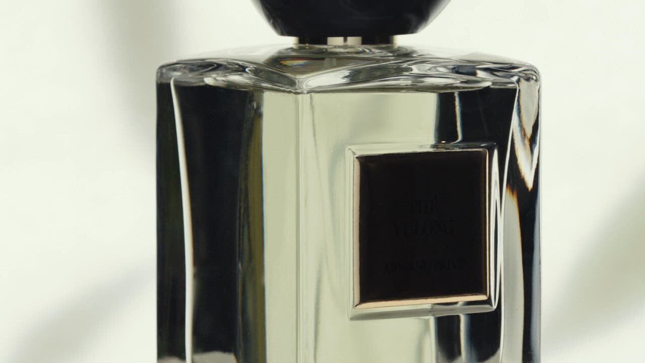 Video showcasing the bottle, ingredients and cinematic silhouettes of Armani/Prive The Yulong fragrance.