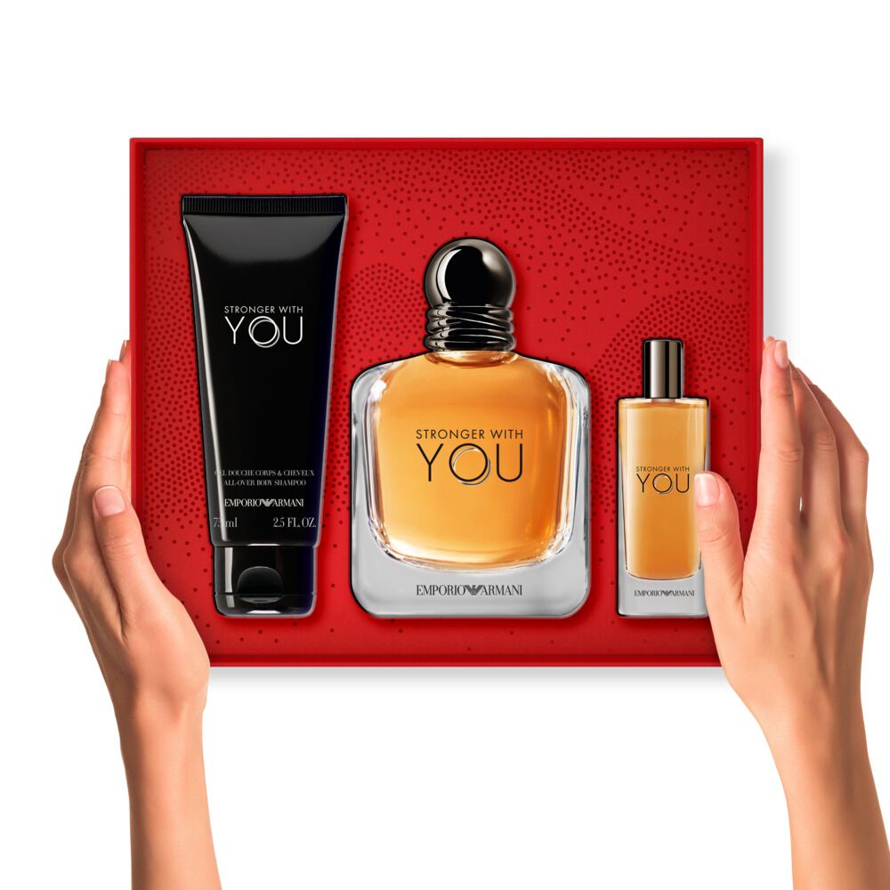 Stronger With You Eau de Toilette 100ml Holiday Gift Set Armani beauty Australia