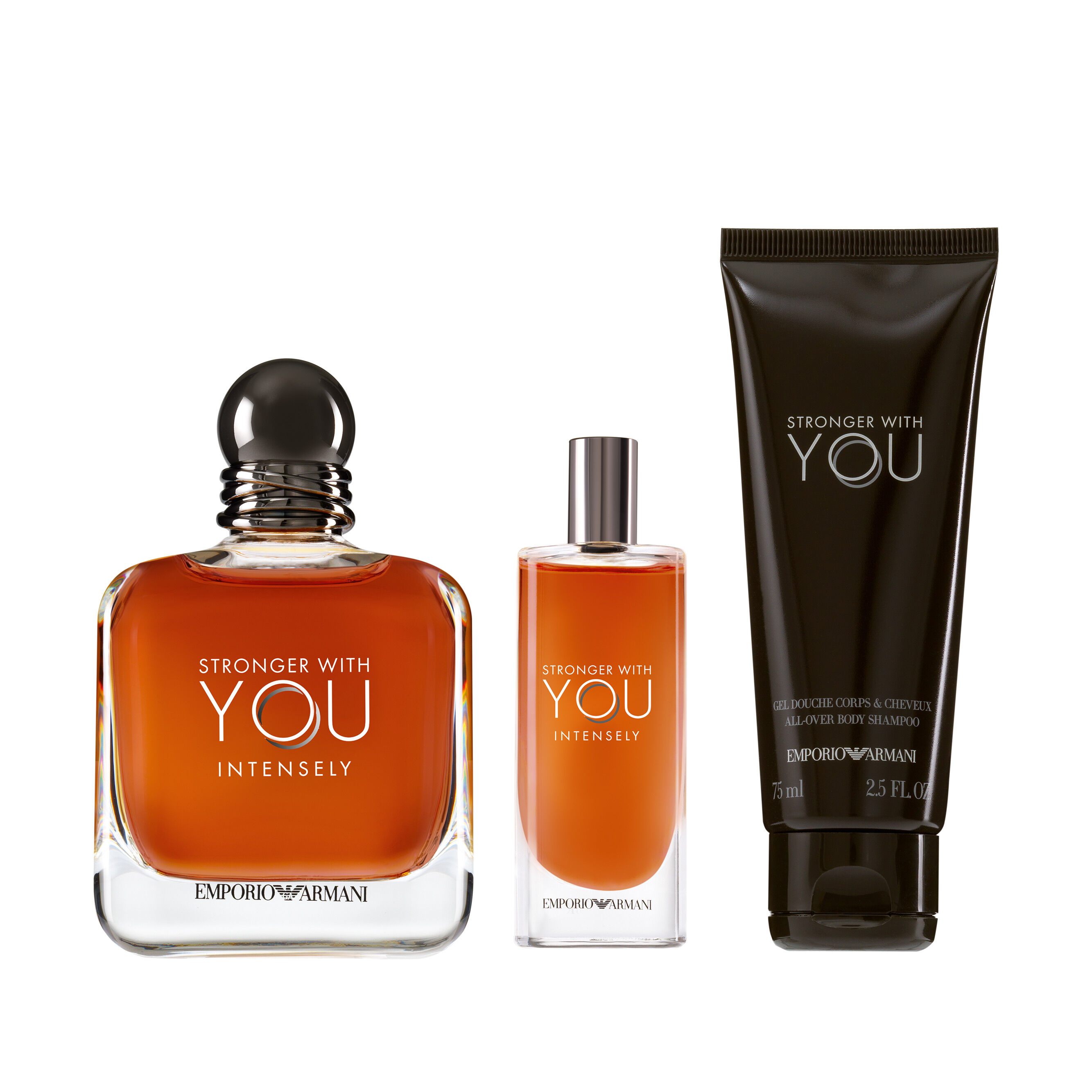 Armani Stronger With You Intensely Gift Set Armani beauty