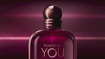 Kendal Jenner stars in an EMPORIO ARMANI "POWER OF YOU" fragrance campaign, featuring her dancing and highlighting the perfume bottle, "EMPORIO POWER OF YOU".
