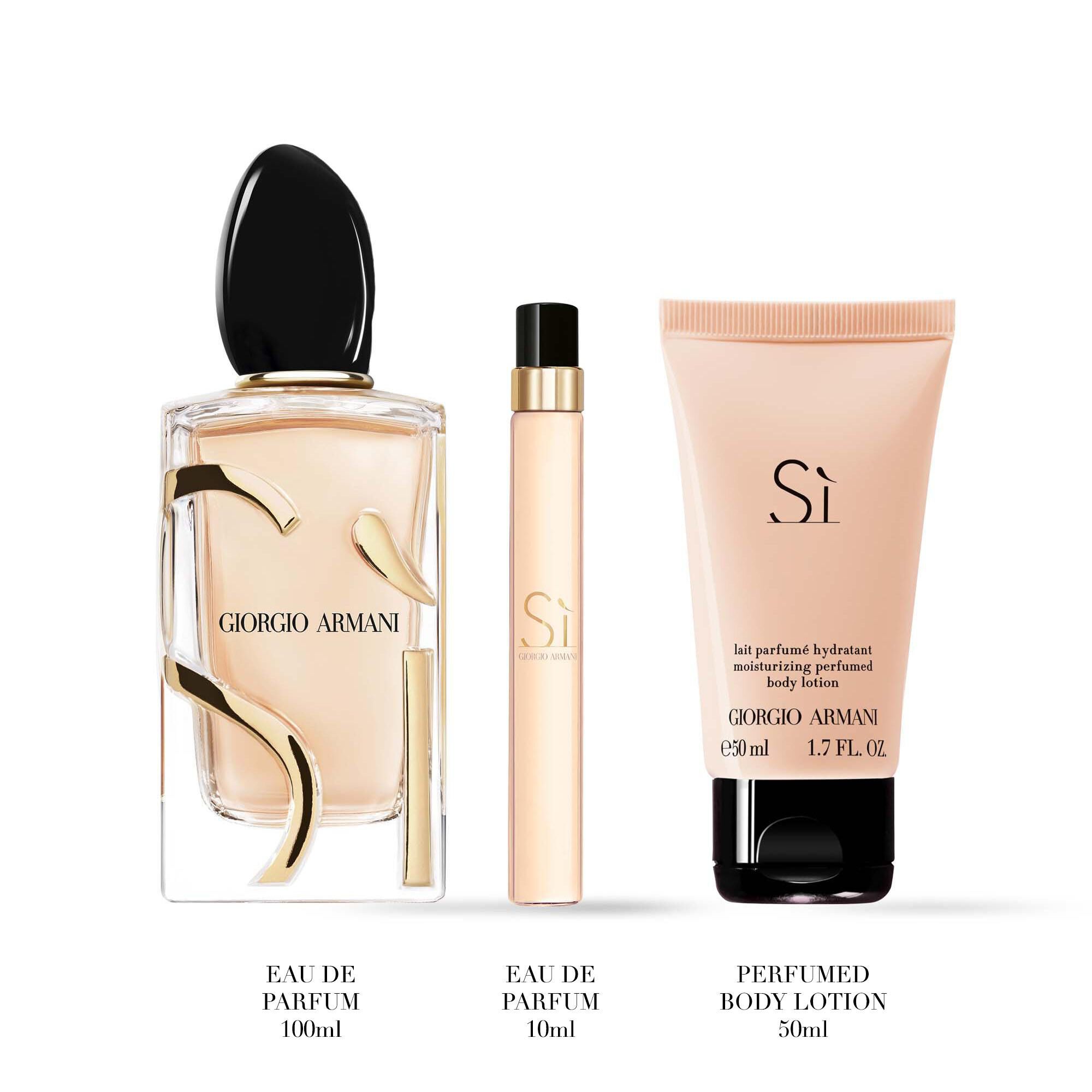 SI Eau de Parfum 100ml Holiday Gift Set Armani beauty Australia