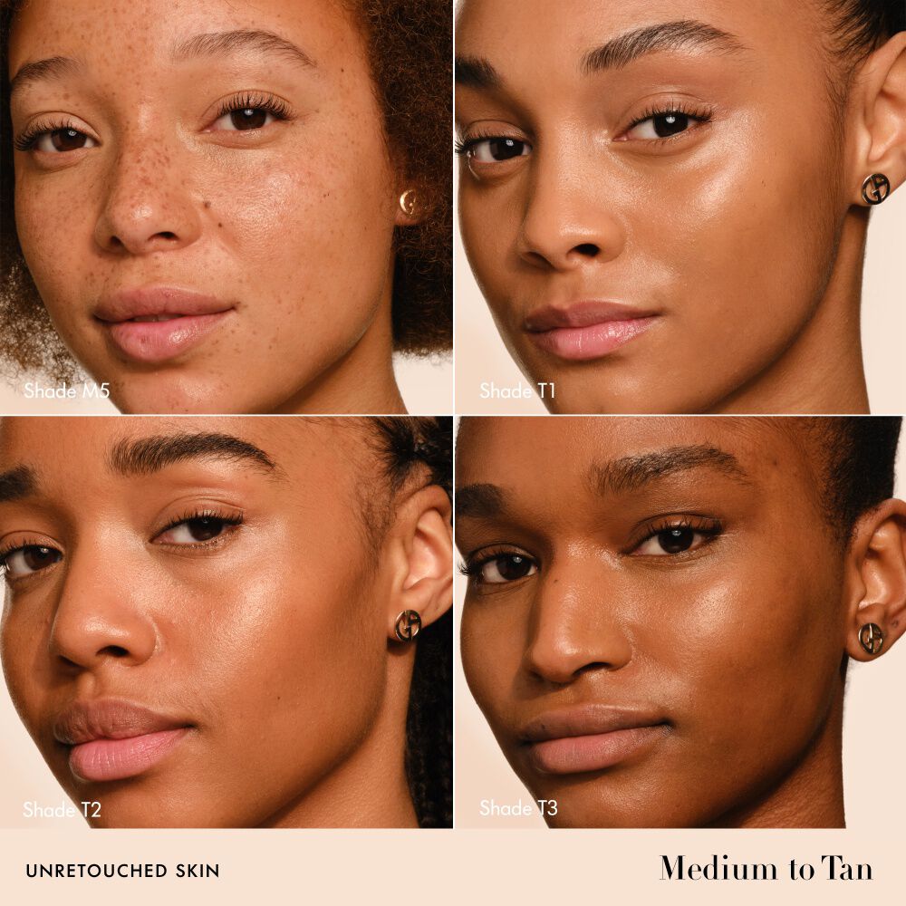 Skin Tint Serum on Unretouched Skin