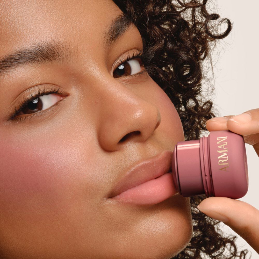  Armani beauty Dolci Makeup Blush creating a naturally flushed look