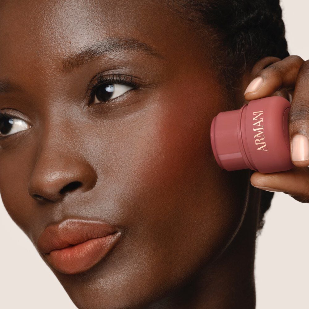  Armani beauty Dolci Makeup Blush creating a naturally flushed look