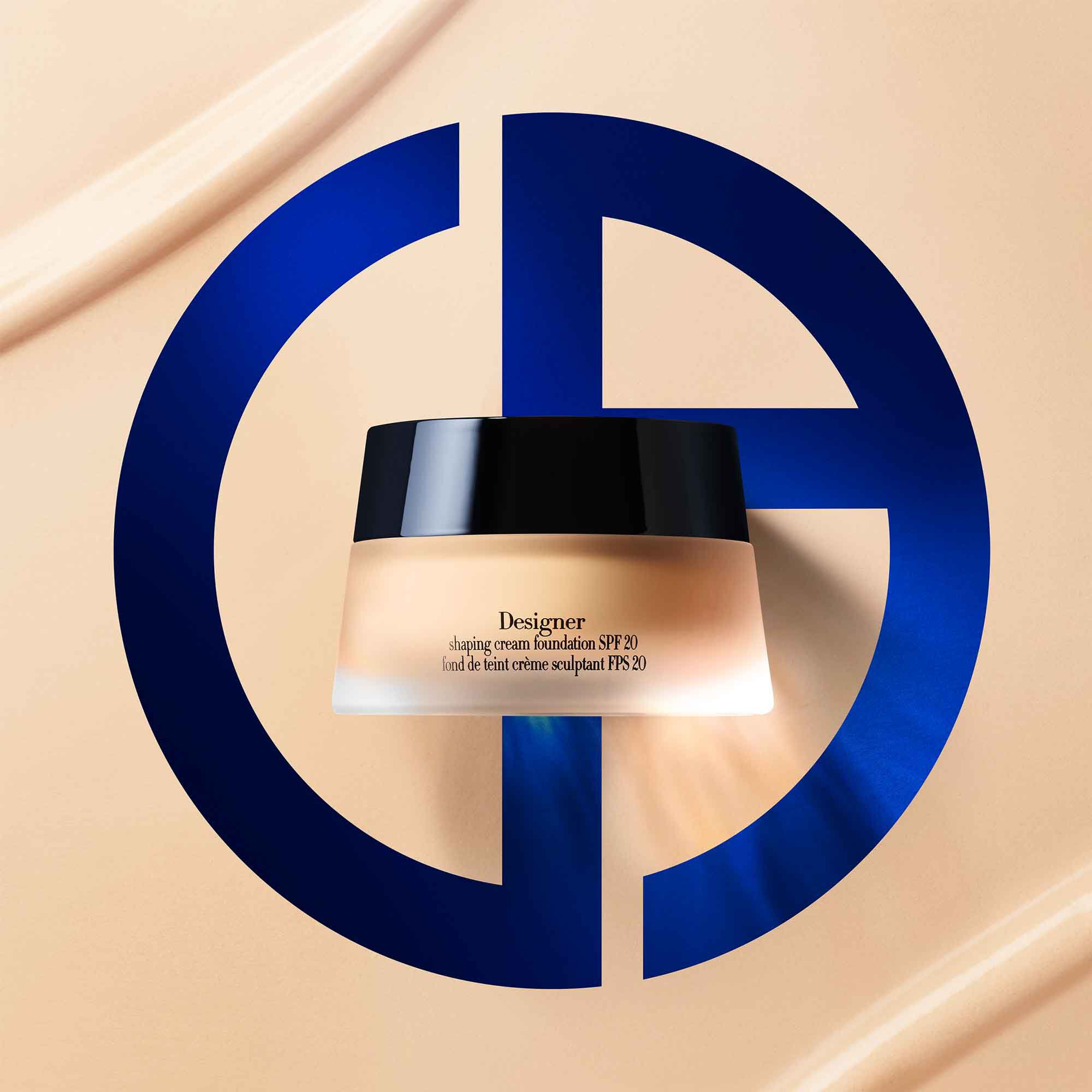Armani designer cream shop