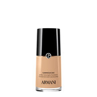 A bottle of Armani LUMINOUS SILK PERFECT NATURAL GLOW FOUNDATION.