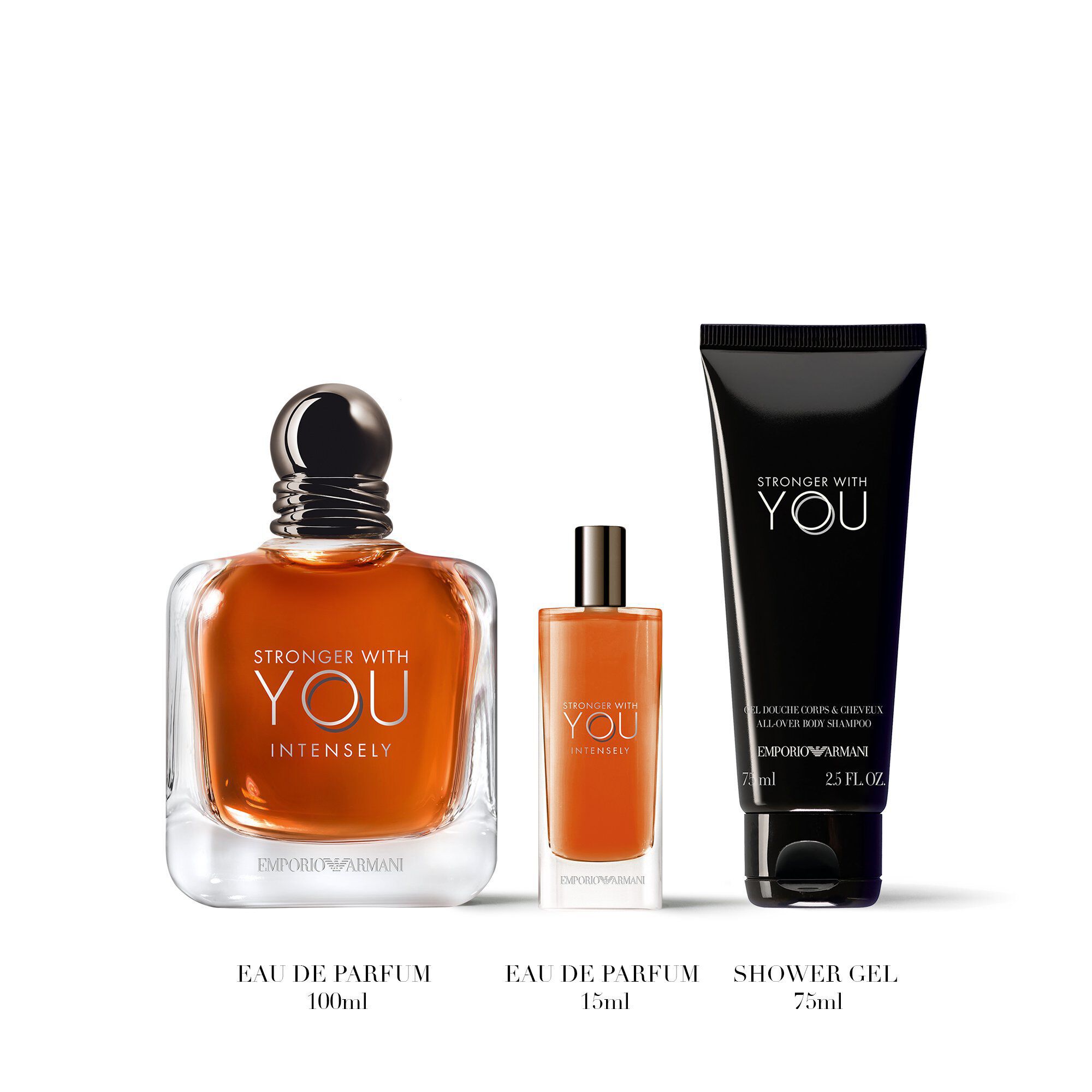 Emporio Armani Stronger With You Eau de Parfum Intensely 100ml Father's Day Gift Set