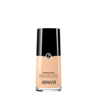 A bottle of Armani LUMINOUS SILK PERFECT NATURAL GLOW FOUNDATION.